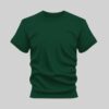 Dark Green Casual Tee for Men by Kapray Kart – Premium Street Style Cotton T-Shirt