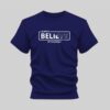 Navy Blue Always Believe in Yourself Printed T Shirt