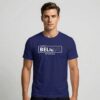 Navy Blue Always Believe in Yourself Printed T Shirt